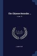 The Chinese Recorder ..., Volume 31