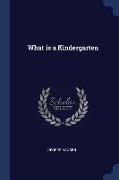 What Is a Kindergarten