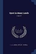 Sport In Many Lands, Volume 2