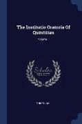 The Institutio Oratoria Of Quintilian, Volume 1