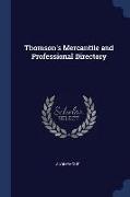 Thomson's Mercantile and Professional Directory