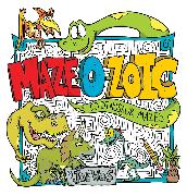 Maze-O-Zoic: 50 Dinosaur Mazes