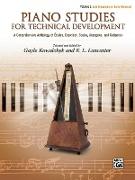 Piano Studies for Technical Development, Vol 2: A Comprehensive Anthology of Études, Exercises, Scales, Arpeggios, and Cadences