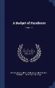 A Budget of Paradoxes, Volume 1