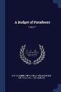 A Budget of Paradoxes, Volume 1