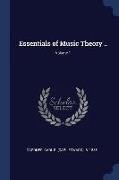 Essentials of Music Theory .., Volume 1