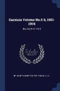 Cassinia Volume No.5-8, 1901-1904: No.5-8, 1901-1904