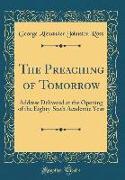 The Preaching of Tomorrow