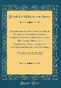 Biographie des Doctor Friedrich Wilhelm von Hoven, Konigl. Baier'schen Ober-Medicinalraths, Mitglieds Mehrerer Gelehrten Gesellschaften und Ehrenbürgers von Nürnberg