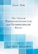 Die Haager Ehekonventionen und das Österreichische Recht (Classic Reprint)