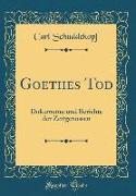 Goethes Tod