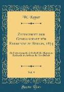 Zeitschrift der Gesellschaft für Erdkunde zu Berlin, 1874, Vol. 9