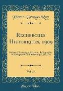 Recherches Historiques, 1909, Vol. 15