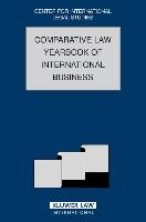 Comparative Law Yearbook of International Business