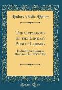 The Catalogue of the Lindsay Public Library