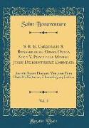 S. R. E. Cardinalis S. Bonaventuræ Opera Omnia Sixti V, Pontificis Maximi Jussu Diligentissime Emendata, Vol. 5