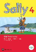 Sally, Englisch ab Klasse 3 - Ausgaben Bayern und 2014, 4. Schuljahr, Bild-Wort-Kartei und Wortschatzheft im Paket, Mit BOOKii-Funktion