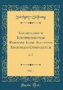 Vocabularium Iurisprudentiae Romanae Iussu Instituti Savigniani Compositum, Vol. 1