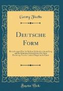 Deutsche Form