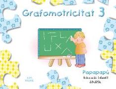 Papapapú, grafomotricitat, Educació Infantil, 4 anys (Baleares). Quadern 3