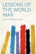 Lessons of the World-war
