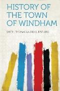 History of the Town of Windham