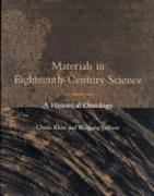 Materials in Eighteenth-Century Science