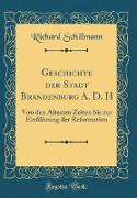 Geschichte der Stadt Brandenburg A. D. H