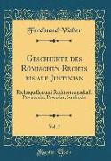 Geschichte des Römischen Rechts bis auf Justinian, Vol. 2