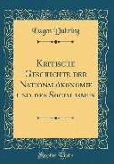 Kritische Geschichte der Nationalökonomie und des Socialismus (Classic Reprint)