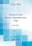 Annalen der Staats-Arzneikunde, 1840, Vol. 5