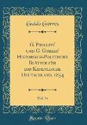 G. Phillips' und G. Görres' Historisch-Politische Blätter für das Katholische Deutschland, 1854, Vol. 34 (Classic Reprint)