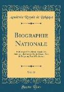 Biographie Nationale, Vol. 20