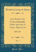 Liv-Esth-und Curlandisches Urkundenbuch Nebst Regesten, Vol. 2