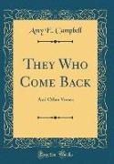 They Who Come Back