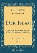 Der Islam, Vol. 7