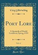 Poet Lore, Vol. 45