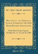 Minutes of the Thirtieth Annual Session of the New River Baptist Association: Held with Unity Church, October 13, 14, 15 and 16, 1900 (Classic Reprint