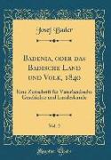 Badenia, oder das Badische Land und Volk, 1840, Vol. 2
