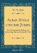 Alban Stolz und die Juden