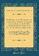 The Record of the Proceedings of the Court of Bishops, Assembled for the Trial of the Rt. Rev. George Washington Doane, D. D., LL. D., Bishop of New Jersey