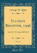 Illinois Register, 1996, Vol. 20