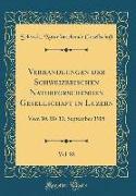 Verhandlungen der Schweizerischen Naturforschenden Gesellschaft in Luzern, Vol. 88
