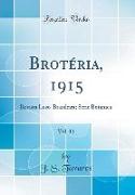 Brotéria, 1915, Vol. 13