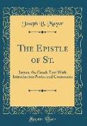 The Epistle of St