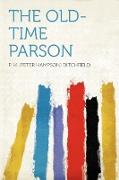 The Old-time Parson