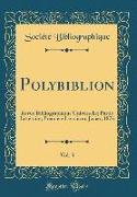 Polybiblion, Vol. 3