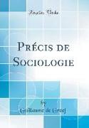 PRécis de Sociologie (Classic Reprint)