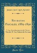 Retraites Pascales, 1889-1890