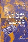 Geo-Spatial Technologies in Urban Environments